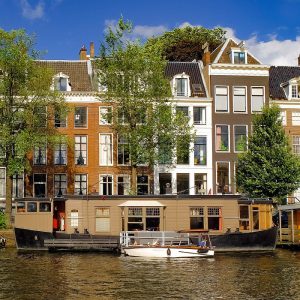 Amsterdam, Hausboot